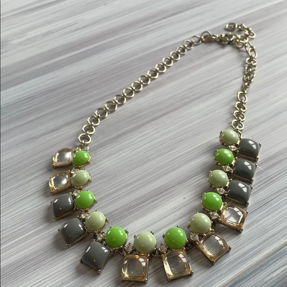 J Crew Stone necklace